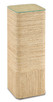 Currey and Company - 1000-0094 - Pedestal - Malibay Collection - Natural