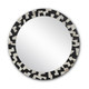 Currey and Company - 1000-0122 - Mirror - Bindu Collection - Black/Natural/Mirror