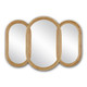 Currey and Company - 1000-0128 - Mirror - Arurog/Khaki/Mirror