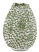 Currey and Company - 1200-0301 - Vase - White/Green