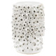 Currey and Company - 2000-0033 - Accent Table - Barnacle Collection - Antique White
