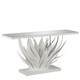 Currey and Company - 4000-0168 - Console Table - Gesso White/Mirror