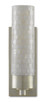 Abadan Silver Wall Sconce One Light Wall Sconce (5000-0158)