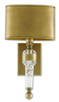 Lindau Brass Wall Sconce One Light Wall Sconce (5000-0177)