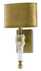Lindau Brass Wall Sconce One Light Wall Sconce (5000-0177)