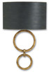 Currey and Company - 5910 - One Light Wall Sconce - Gold Leaf