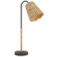 Currey and Company - 6000-0901 - One Light Table Lamp - Annabelle Collection - Natural/Molé Black