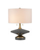 Currey and Company - 6000-0918 - Two Light Table Lamp - Jebel Table Lamp - Natural/Brushed Brass