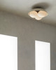 Glaze Three Light Flushmount (DA49004)