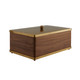 Gabriella Box in Satin Walnut (314-DJ2058)