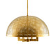 Tapio Four Light Pendant in Vintage Brass (314-DJ42002)