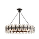 Rondelle Eight Light Chandelier (DK82001)