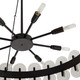 Rondelle Eight Light Chandelier (DK82001)