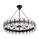 Rondelle Eight Light Chandelier (DK82001)