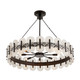 Rondelle Eight Light Chandelier (DK82001)