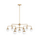 Utica Nine Light Chandelier (DLC03)