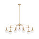 Utica Nine Light Chandelier (DLC03)