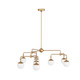 Utica Nine Light Chandelier (DLC03)