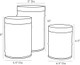 Palm Canister, set of 3 (DW1000)
