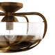 Corona One Light Flush Mount (GDDFC01)