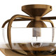 Corona One Light Flush Mount (GDDFC01)