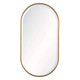 Vaquero Mirror in Antique Brass (314-WMI13)