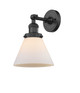 manufacturer_finish:Matte Black|manufacturer_glass:Matte White Cased Large Cone