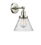 manufacturer_finish:Polished Nickel|manufacturer_glass:Seedy Large Cone