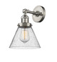 manufacturer_finish:Brushed Satin Nickel|manufacturer_glass:Seedy Large Cone