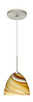 Besa - 1BT-7572HN-MED-SN - One Light Pendant - Sasha - Satin Nickel