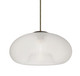 Besa - 1JC-BANA15FR-BR - One Light Pendant - Besa Bana 15 Pendant - Bronze