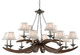 Whitlow Chandelier 12 Light Chandelier (9000-0433)