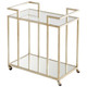 Cyan - 08834 - Bar Cart - Antique Silver