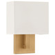 Mid Town LED Wall Sconce (64061LEDDLP-ABB/WH)