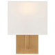 Mid Town LED Wall Sconce (64061LEDDLP-ABB/WH)