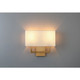 Mid Town LED Wall Sconce (64062LEDDLP-ABB/WH)
