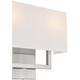 Mid Town LED Wall Sconce (64062LEDDLP-BS/WH)