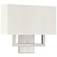 Mid Town LED Wall Sconce (64062LEDDLP-BS/WH)
