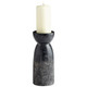 Cyan - 11016 - Candleholder - Black
