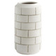 Cyan - 11553 - Vase - Matte Grey Speckle