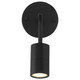 Cafe Dual Mount LED Wall Or Ceiling Spotlight (72010LEDDLP-MBL)