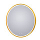 Electric Mirror - BRI-36-BR02 - LED Lighted Mirror - Brilliance - Brushed Brass