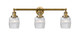Innovations - 205-BB-G302 - Three Light Bath Vanity - Franklin Restoration - Brushed Brass