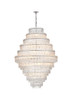 Elegant Lighting - 1780D42C - 33 Light Chandelier - Emilia - Chrome And Clear