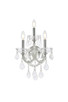 Elegant Lighting - 2800W3C/RC - Three Light Wall Sconce - Maria Theresa - Chrome