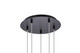 Eren LED Pendant (3505G12BK)