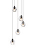 Eren LED Pendant (3505G12BK)