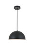 Elegant Lighting - LD4022D12BK - One Light Pendant - Forte - Black