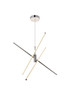 Elegant Lighting - LD9001D42PN - LED Pendant - Sonya - Polished Nickel