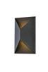 Raine LED Outdoor Wall Lamp (LDOD4022BK)